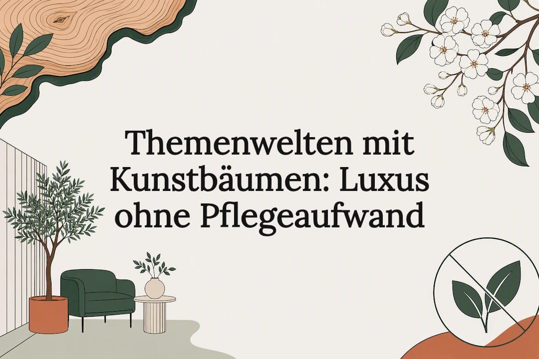 Titelseite mit stilisierten Baum-Designs