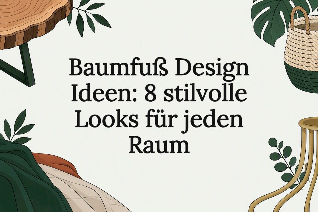 Dekorative Titelseite mit Baumstamm-Design
